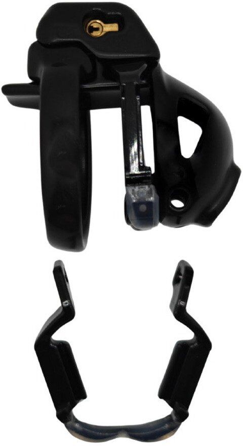 The Vice Cage de chasteté micro Vice Mach 2 Noire