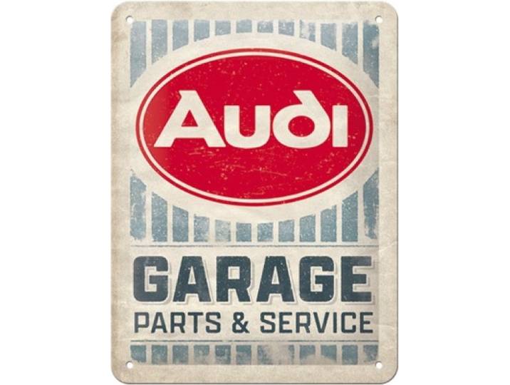 Wandbord - Audi - Garage Parts & Service