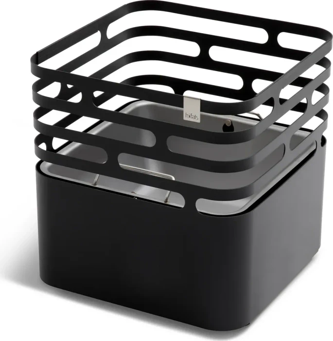 Höfats CUBE Feuerkorb schwarz (45 cm) (9238478)