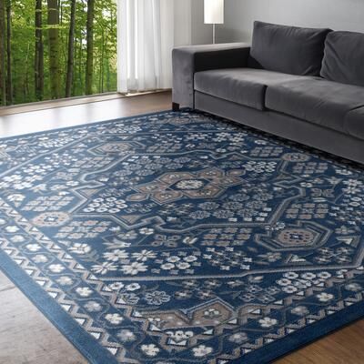 Alise Rugs Hamilton Traditional Oriental Indoor Area Rug