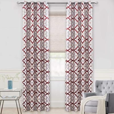 DriftAway Jarvenpaa Insulated Blackout Grommet Window Curtain Panel Pair