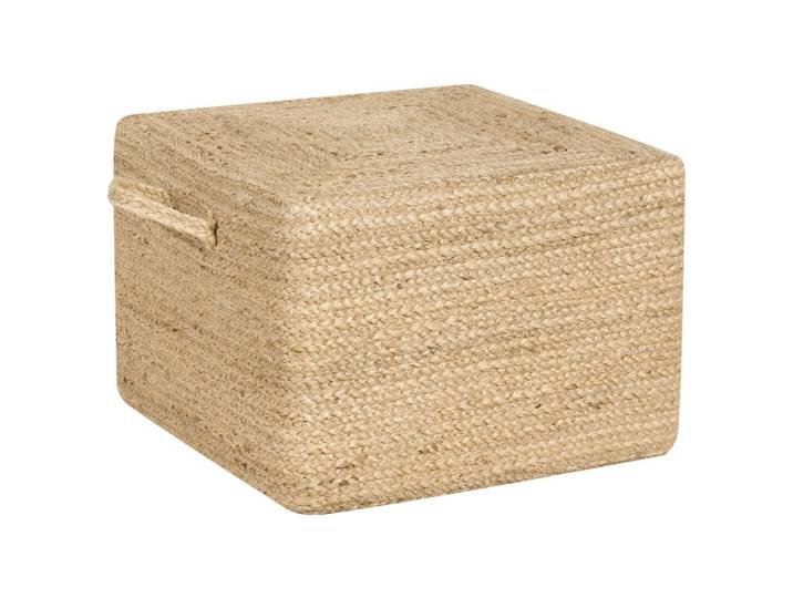 POUF Jute Naturfarben Dhadar