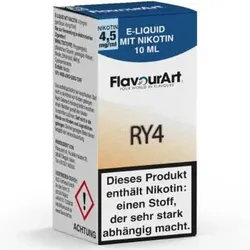 FlavourArt RY4 Liquid 10ml / 4,5mg