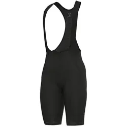 Fahrradhose Alé PR-E Strada 2.0 Herren Schwarz mit Trägern Gr. L