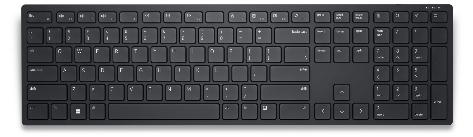 Dell KB500-BK-R-GER draadloos toetsenbord zwart