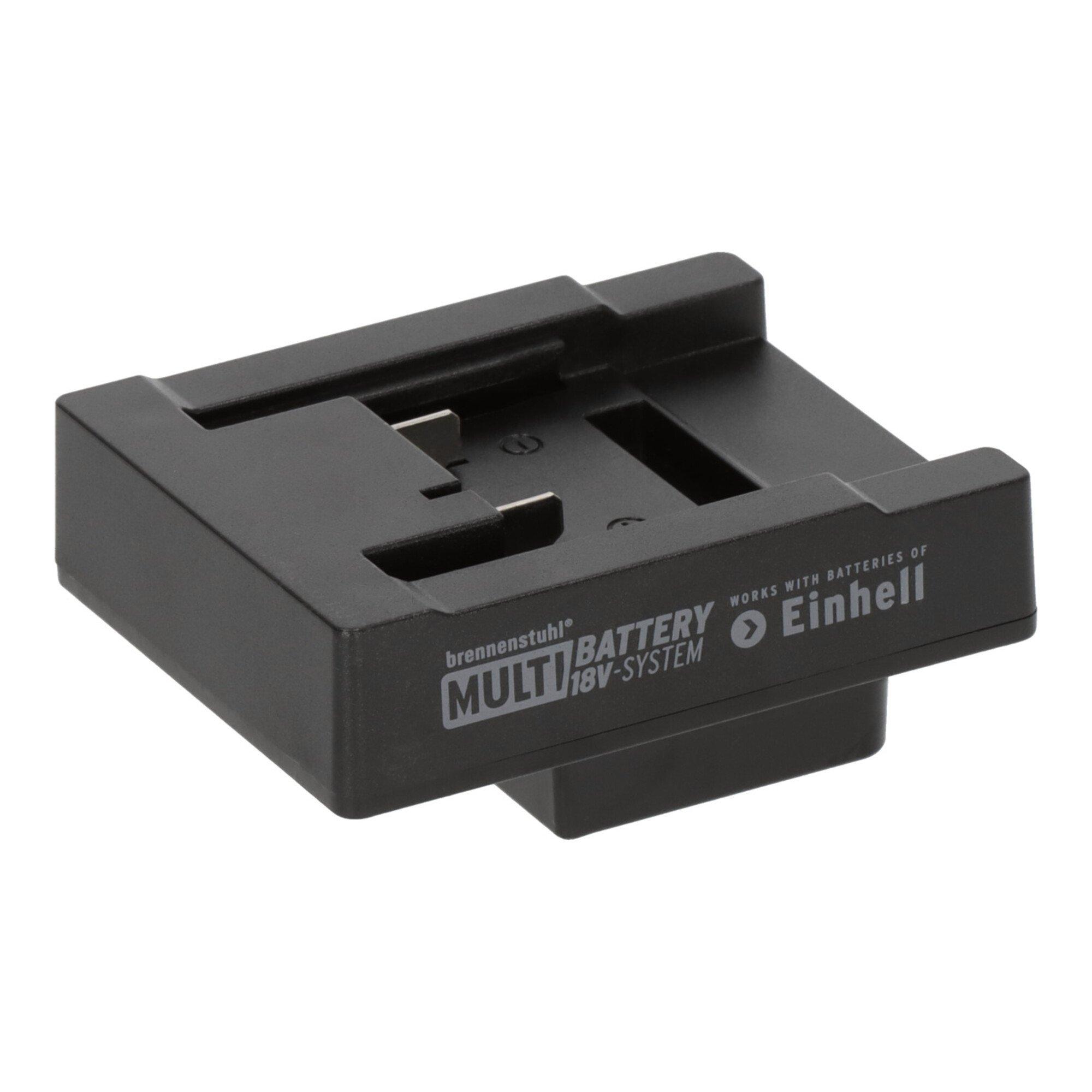 Brennenstuhl Adapter Einhell für LED Baustrahler im Brennenstuhl Multi Battery 18V System (1172640078)