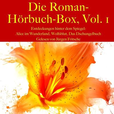 Die Roman-Hörbuch-Box, Vol. 1: Entdeckungen hinter dem Spiegel - Jack London,Rudyard Kipling,Lewis Carroll, Audio, 9783754501757