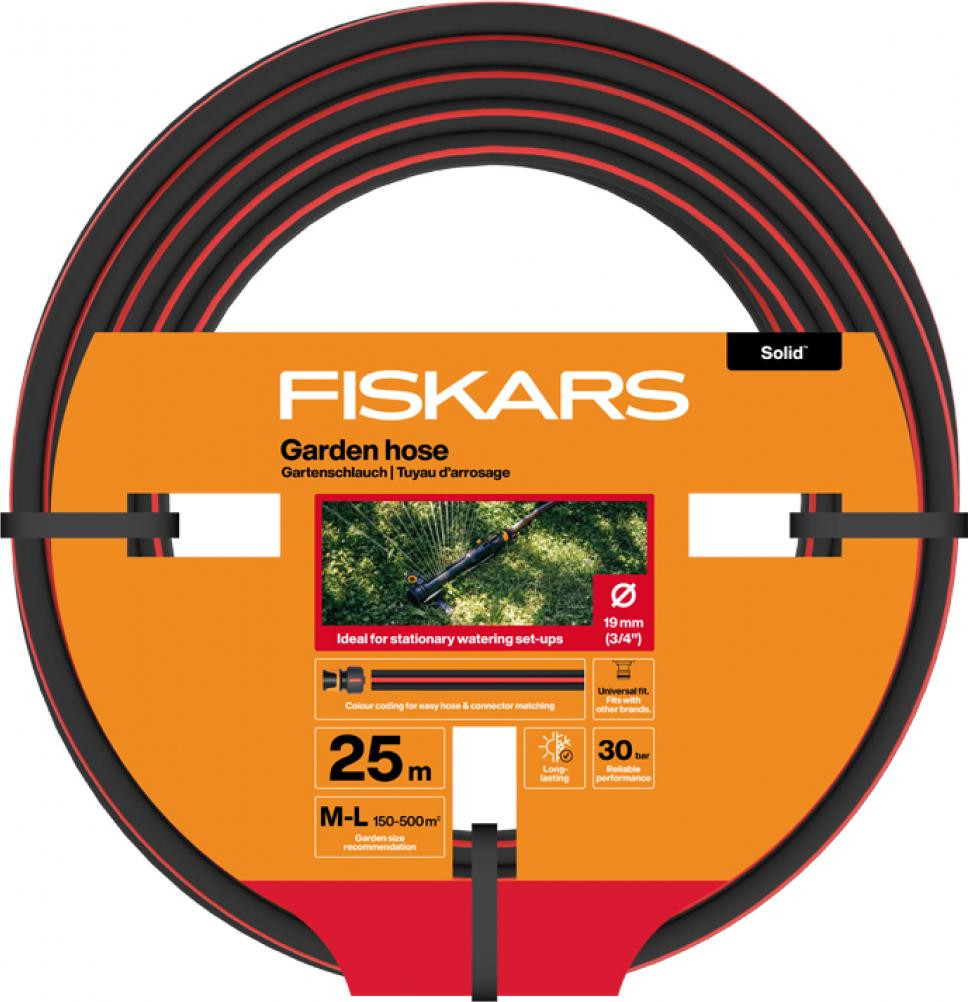 Fiskars Solid Tuinslang 19 mm (3/4 inch), 25 meter