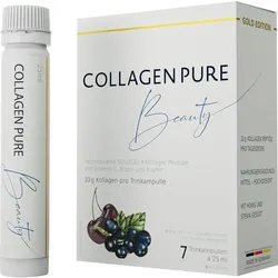 Collagen Pure Beauty 10G Kollagen Hochdosiert Gold 175 ML