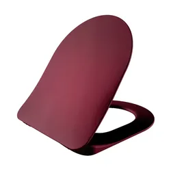 CREAVIT WC-Sitz Berry Softclose Duroplast mit Edelstahlscharnieren Inox Absenkautomatik