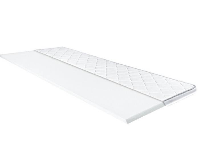 Topper-Komfortschaum Holiday Polyester Weiß 180 x 200 cm