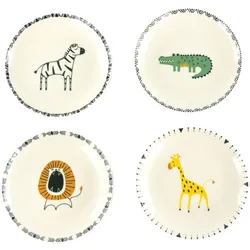 creaTable Teller-Set 4-tlg  SAFARI - B/H/T ca. 25.00x25.00x14.00