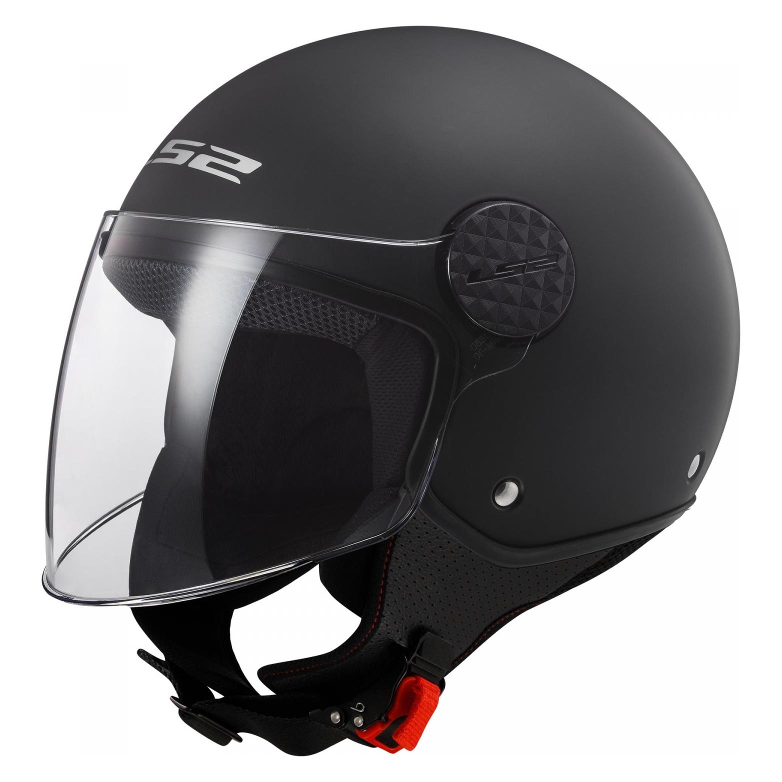 LS2 Jet-Motorradhelm SPHERE II SOLID Matt Black, XXL (XXL) (365581011XXL)