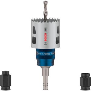 Bosch Lochsäge PRO Multi Material PC Plus, Set, Ø 51 mm, für Holz, Gips, Kunststoff, Metall