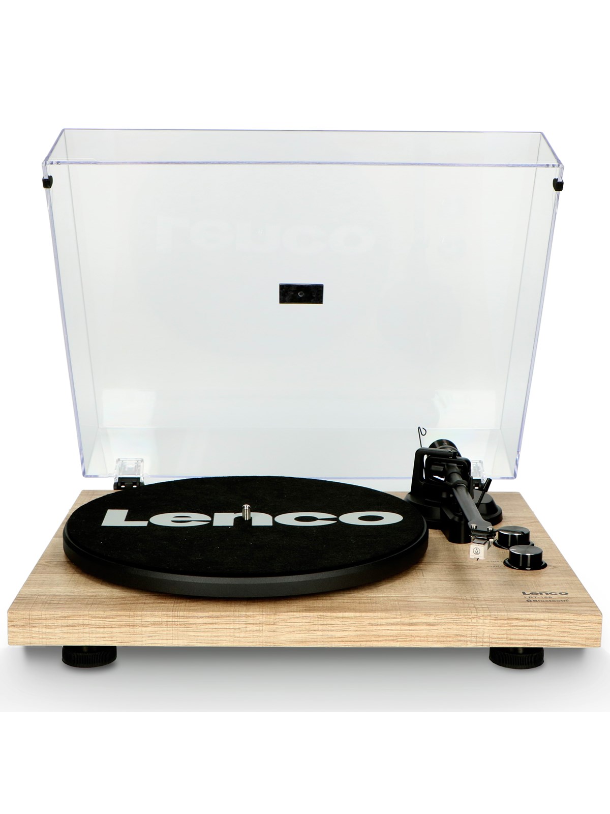 Lenco LBT-188PI - Record Player with Bluetooth transmission wood - Pine - Plattenspieler Beige