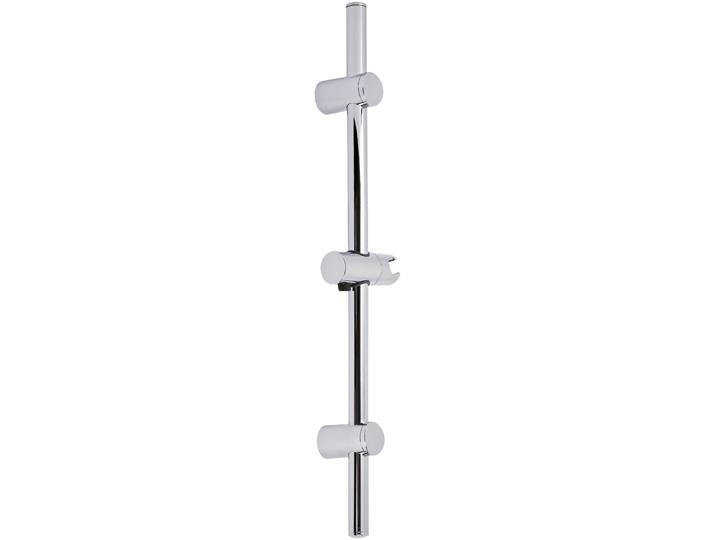 Duschstange ADOB, silber (chrom), B:5cm T:8,5cm, Duschkopfhalterungen, Duschstange, zum Ankleben, Länge 115 cm