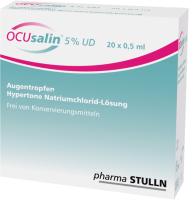 PHARMA STULLN GmbH OCUSALIN 5% UD Augentropfen 20X0.5 ml 09332382