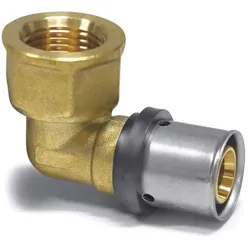 Pressfitting Übergangswinkel 26 x 3 - 3/4" IG