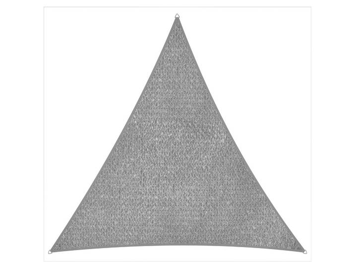 Sonnensegel Teneriffa Dreieck ca.360x0,5x360cm Silberfarben