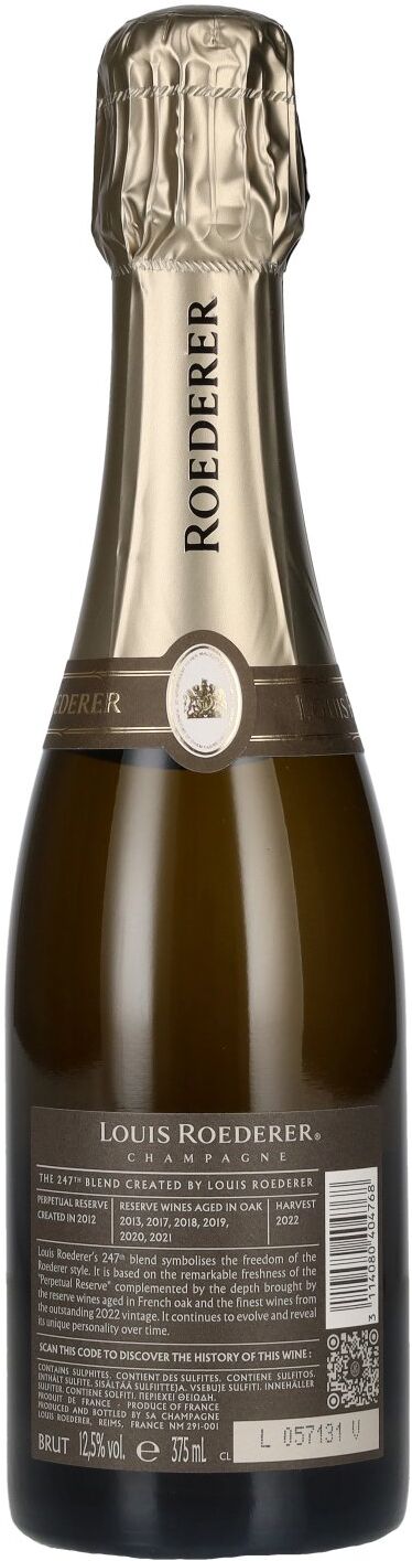 Louis Roederer Champagne Collection 247 12,5% Vol. 0,375l