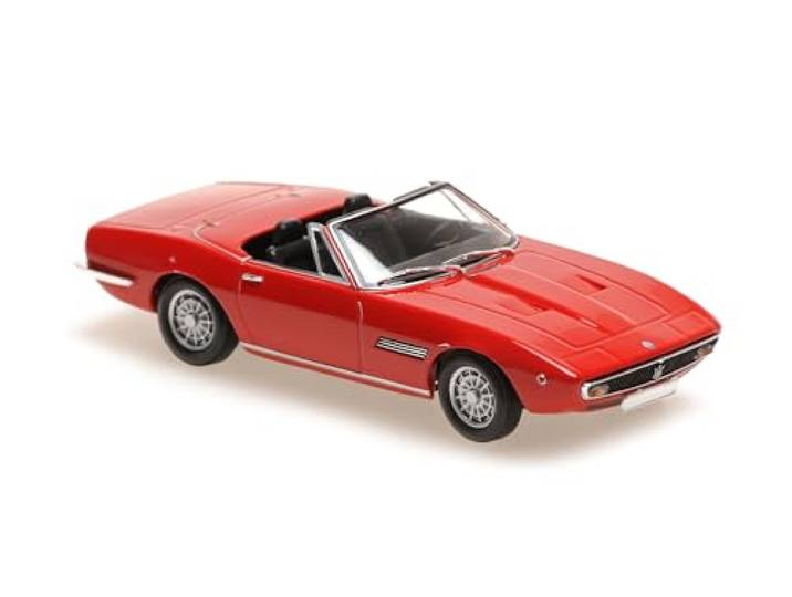 Minichamps 940123330 - mazerat. Ghibli Spyder Red 1969 - schaal 1/43 - verzamelmodel