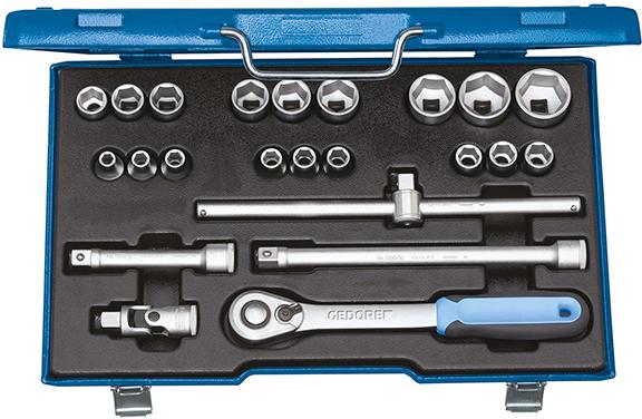 GEDORE Steckschlüssel-Satz 1/2" 23-teilig