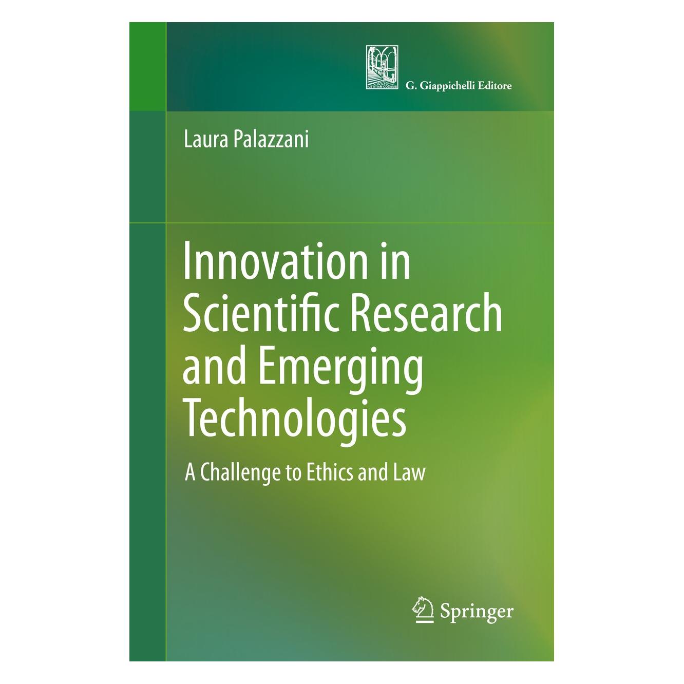 Springer Innovation in Scientific Research and Emerging Technologies (Englisch, Hardcover, Laura Palazzani) (9783030167325)