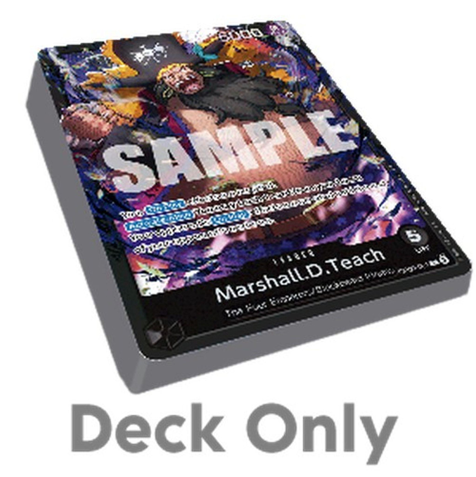 Bandai One Piece Starter Deck Black Marshall.D.Teach Deck Pack