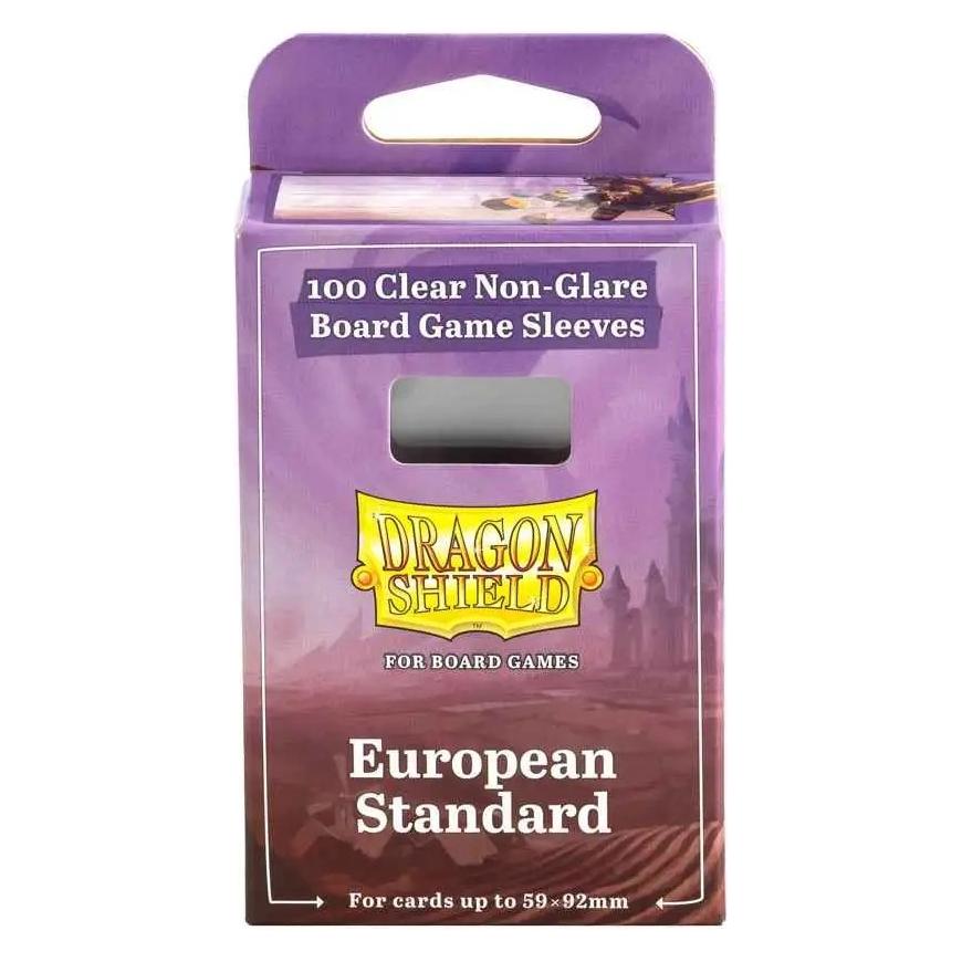 Arcane Tinman Dragon Shield: Board Game Sleeves Clear/NonGlare - European Standard (100) (413967)