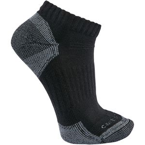 Carhartt Socken Midweight Cotton Blend Low Cut Sock, 3 Paar, Sneaker Socken, schwarz, Baumwolle, Größe 46 - 49