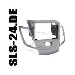 ACV 381114-20-2 2-DIN Autoradio Doppel-DIN Radioblende Ford Fiesta 2009-> silber