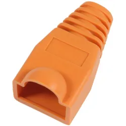 MicroConnect Netzwerk-Cable-Boots, Stromkabel, Orange