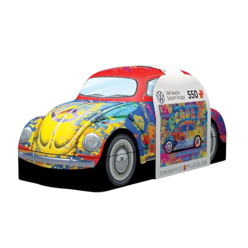 Eurographics Puzzel in blikdoos VW Kever Splash 550 stukjes