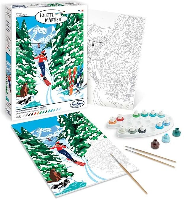 SentoSphère Palette d'artiste - Dans Les Alpes