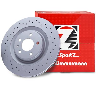 Zimmermann Sport-Bremsscheibe Ø330 belüftet Hinterachse [Hersteller-Nr. 100.3358.52] für VW, Audi, Porsche