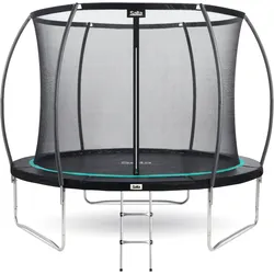 Salta Cosmos 305 cm - Schwarz Inklusive Leiter