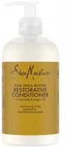 SheaMoisture Raw Shea Butter Après-Shampoing Revitalisant au Beurre de Karité 384 ML - Flacon-Pompe 384 ml