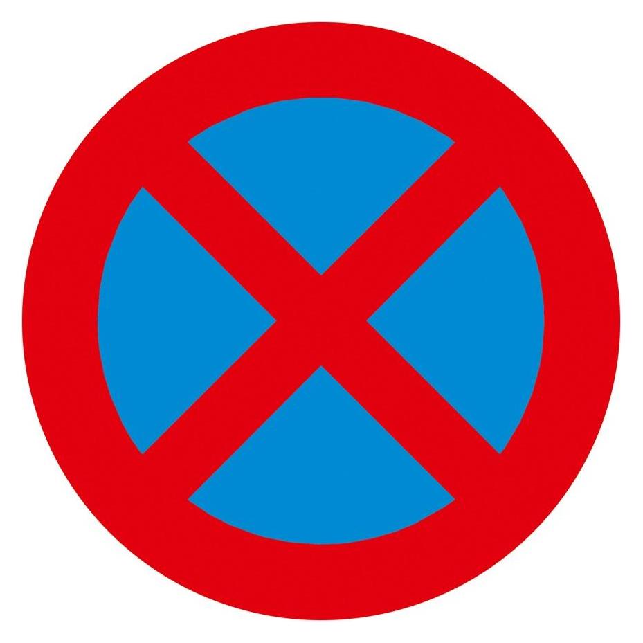 Moravia PROline-thermo Bodenmarkierung Symbol "Halteverbot" (262.16.753)