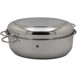 Zwilling Plus Multi-Roaster, Pfanne + Kochtopf, Silber