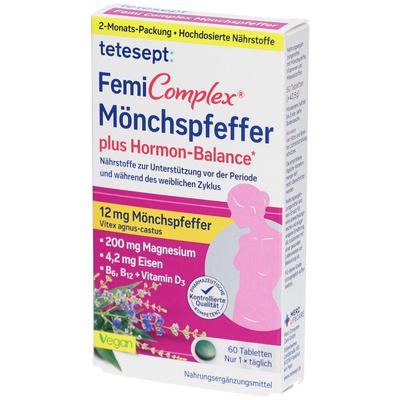 Tetesept Femi Complex Mönchspfeffer Filmtabletten 60 St