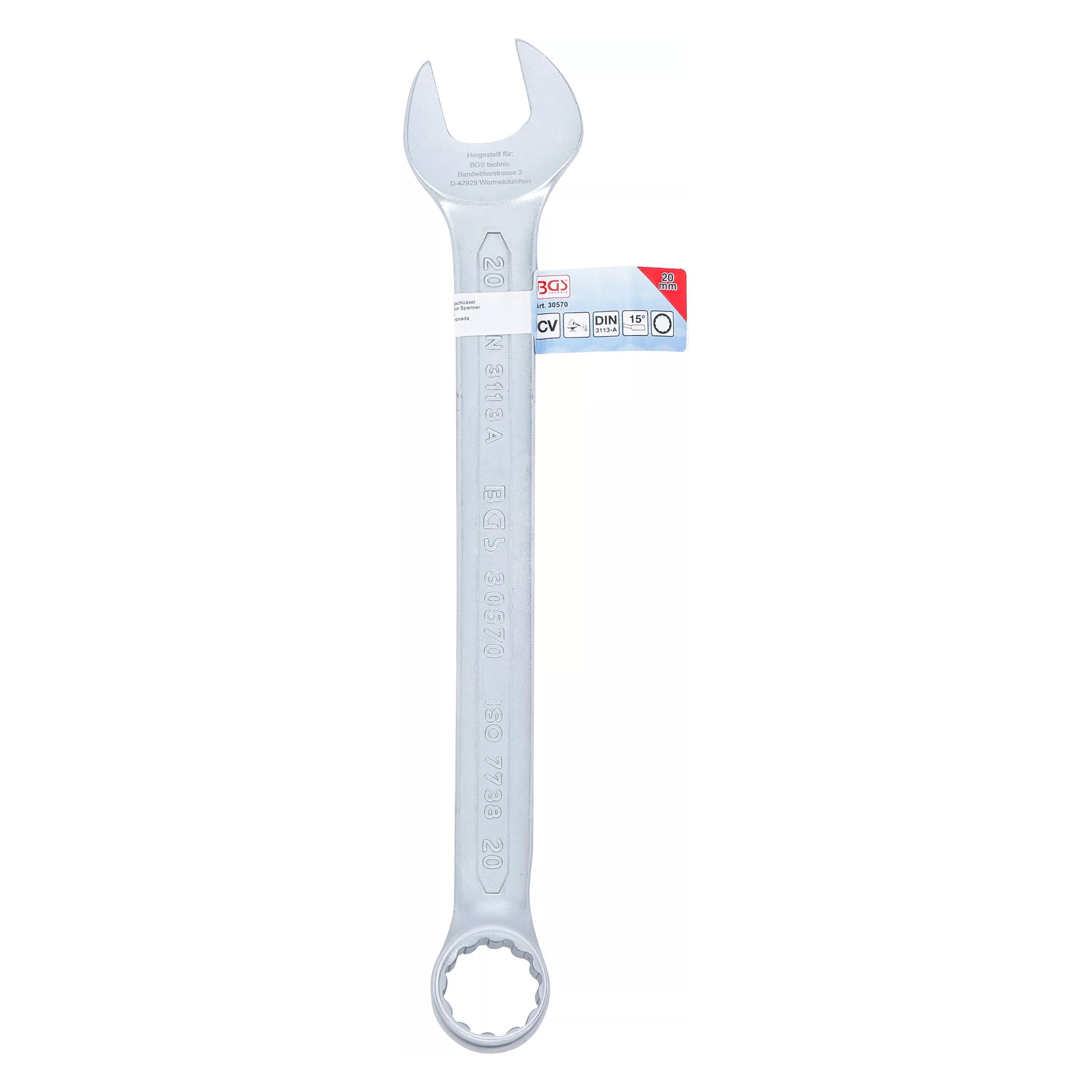 BGS Maul-Ringschlüssel SW 20 mm (20 mm) (30570)
