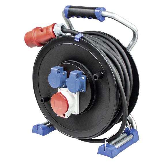 As - Schwabe AS Schwabe 822658 Cable reel 20 m Black (20 m, 2.50 mm²) (822658)