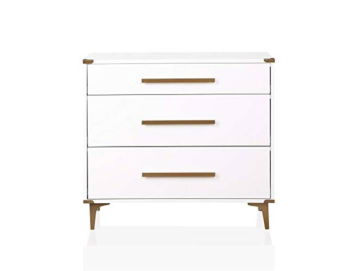 Karissa Kommode mit 3 Schubladen aus MDF Weiß