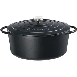 Küchenprofi Provence, Pfanne + Kochtopf, Schwarz