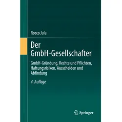 Jula:Der GmbH-Gesellschafter, Fachbücher von Rocco Jula