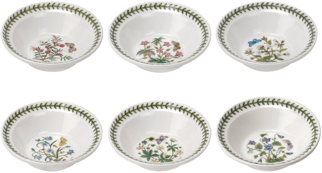 Portmeirion, Botanic Garden - Cereal Bowls White