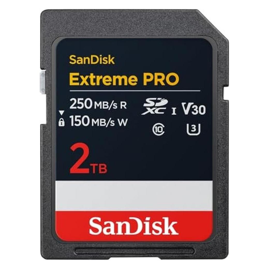 Sandisk Extreme PRO UHS-I (2000 GB, SDXC, U3, UHS-I) (62927686)
