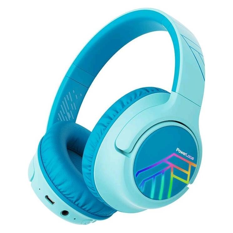 PolarPro PowerLocus Bobo wireless headphones for kids (blue) (Bobo Kids blue)
