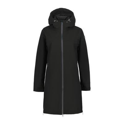 Funktionsmantel LUHTA "Luhta Mantel Ailio", Damen, Gr. 38, schwarz, Stoff, 100% Polyester, normal, Mäntel