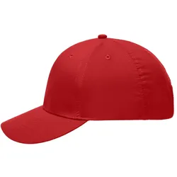 Basecap Peach "MB6135" 6-Panel-Polyester - red